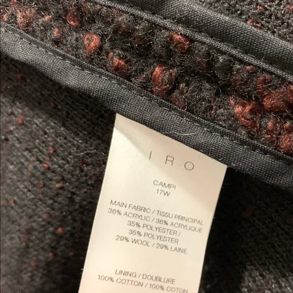 IRO Wool blended Jacket - Picture 8 of 9